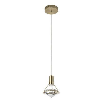 Подвесной светильник 13*13*135 см, LED 4,5W, 4000K, Латунь MODELUX ML.88973.1 BS