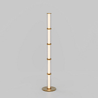 Напольный светодиодный светильник 30*30*160 см, *LED, 40W, 3000 Eurosvet Stark 80537/1, латунь