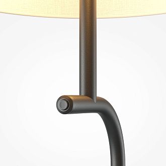 Торшер 17*8,6*-142 см, 3*E14*40W Maytoni Glamping MOD437FL-03B, Черный