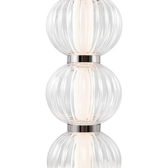 Светодиодный светильник 45 см, 9W, 4000K, Maytoni Amulet MOD555TL-L9CH4K, хром