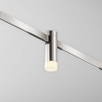 Трековый светильник  TR145-1-3W3K-W-PT **-9 см, *LED*3W, K, Maytoni technical FLARITY TR145-1-3W3K-W-PT, Платина