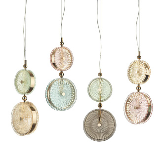 Светодиодный светильник 20 см, 13W, 4000K, Odeon Light CARAMELLA 5412/13LA, золото