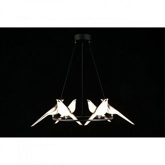 Подвесная люстра 65*50-200 см 60W, 3000K, Aployt Astor APL.822.03.60, черный