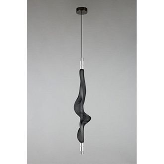 Подвесной светильник 100*20*60-200 см, 1*LED, 12W, 3000K, Aployt Adilin APL.647.16.12, хром