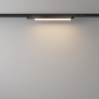 Трековый светильник 40 см, 12W, 3000K, Maytoni TR000-1-12W3K-B, черный