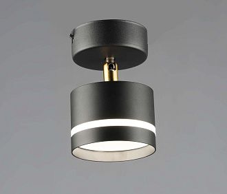 Люстра Ø85 x H120, мм, 1*15W, BK (Черный) Rilon 7015/1 BK