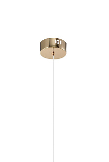 Светильник подвесной 70/50/30 см, LED 17W 4000K золото Zortes Auralia ZRS.57790.17