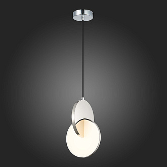 Светильник подвесной 18 см, 12W 3000K ST LUCE Eclisse SL6107.113.01 Хром