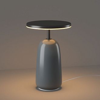 Настольная лампа *20*-13 см, *LED*6W, 3000K, Maytoni Umbra MOD522TL-L6GR3K, Серый
