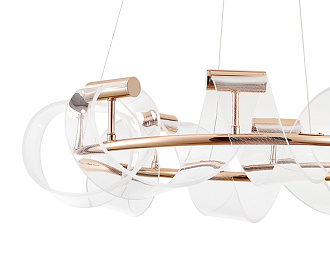 Светильник 70 см, 80W, 3000K, Kink Light 08037-70,37, золото