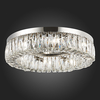Люстра потолочная 62 см, 320W, ST LUCE Rifrazio SL1226.102.08 Никель