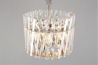 Подвесная люстра 40*32-115 см, 5*E14, 40W, Aployt Verene APL.808.13.05, золотой