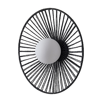 Бра 40*40*40 см, 1*E14, 40W, Freya COTTAGE FR5405WL-01B2 черный