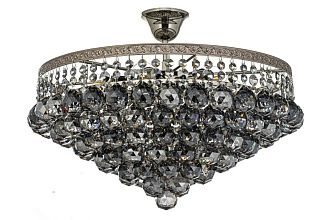 Люстра потолочная *46*37 см, 6*E27*60W, Arti Lampadari Castellana Gold Castellana E 1.3.46.603 N, никель