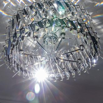 Люстра 60 см Citilux Ингвар CL334281 хром