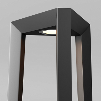 Ландшафтный светильник 15,9*18,3*81,6 см, LED 12W 3000K Maytoni Outdoor Luft O466FL-L12B3K1 черный