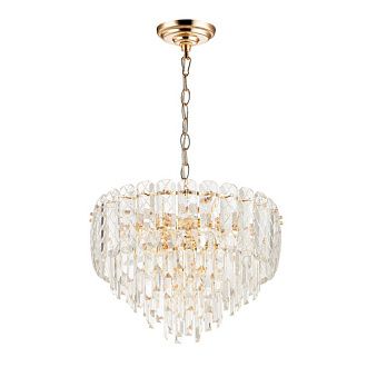 Подвесная люстра 50*50*90 см, Е14 10x40W, Золото MODELUX ML.20210.10R GD