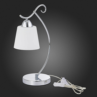 Прикроватная лампа 24*15 см,  EVOLUCE LIADA SLE103904-01 Хром