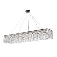 Люстра подвесная **25 см, 10*G9*40W, Arti Lampadari Milano Milano E 1.5.120X30.501 N, Матовый никель