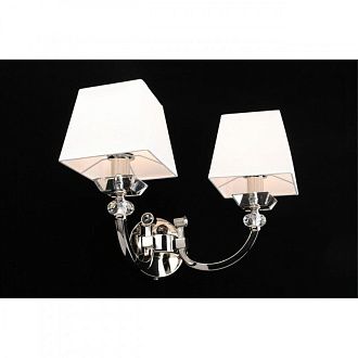 Бра 25*42*29 см, 2*E14, 40W, Aployt Gay APL.754.01.02, хром
