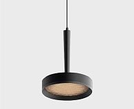 Подвесной светильник (без основания) 13 см, 10W, 3000K, Italline IT02-025 black 3000K, черный