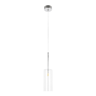 Подвесной светильник 8 см, 1*G4*5W хром Loft It Spillray 10232/B White