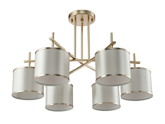 Люстра 77 см, Crystal Lux SERGIO PL6 GOLD Золотой