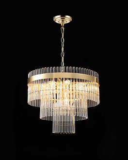 Люстра Ø500 x H400, мм, 10*40W (400W), GOLD (Золото) NewRgy 16G-ф500 H GOLD