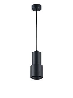 Светильник Ø70 x H150, мм, 1*10W 4000K, BLACK+BLACK(Чёрный) Rilon 1129B+B-M BLACK+BLACK