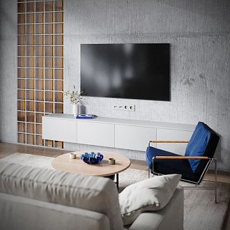 Розетка телевизионная встраиваемая TV+RJ45 кат. 6, сталь Voltum S70 VLS060705, Пластик Soft touch