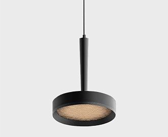 Подвесной светильник (без основания) 13 см, 10W, 3000K, Italline IT02-025 black 3000K, черный