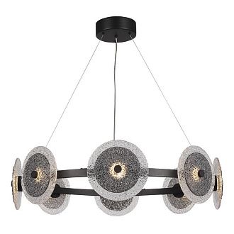 Подвесная люстра 80*150 см, 1*LED*44W, 4000K, ST-Luce Alumno SL6142.443.01, черный