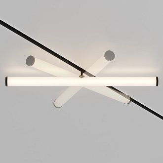 Трековый светильник 60 см, 25W, 3000K Maytoni Technical Larc TR086-2-25W3K-B черный