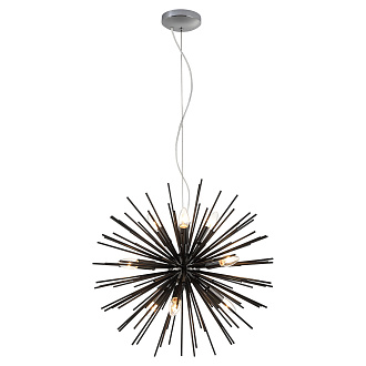 Люстра Lussole Star LSP-8337, 58*65 см, черный хром