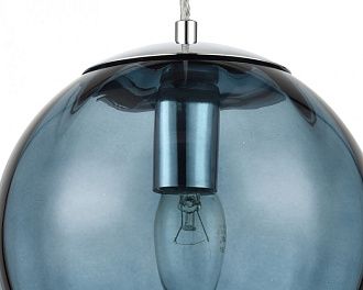 Подвесной светильник Vele Luce Folie VL5513P21, диаметр 20 см, хром