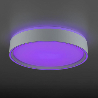 Светильник 30 см, 33W, 3000-5500K Citilux CL751250G BOSS Белый LED с пультом