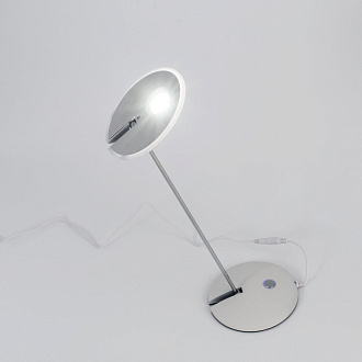 Настольная LED лампа Citilux Ньютон CL803030 с выключателем,хром/белый