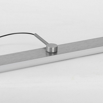 Линейно-подвесной светильник 120*35 см, 1*led*39W 3000K Lussole Taylor LSP-7234 серый