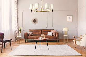 Подвесная люстра Maytoni Zaragoza H001CL-07BS, латунь, диаметр 88см