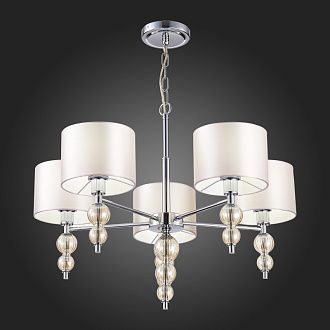 Люстра подвесная 58 см,  EVOLUCE RAMER SLE105703-05 Хром