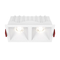Светильник 13 см, 20W, 4000K, Technical DL043-02-10W4K-D-SQ-W, белый, 36°, Dim, Triac, вр 5,5*11,5 см