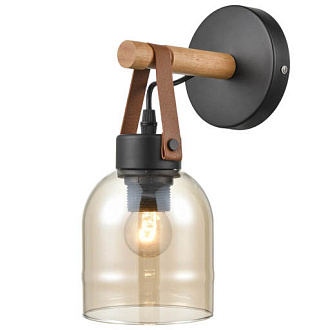 Бра 18*12*29 см, 1*E27 черный Vele Luce Calma VL2122W01