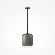 Подвесной светильник 23 см, 12W, 3000K, Maytoni MOD466PL-L12GR3K, серый