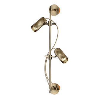 Настенный светильник 68,35 см, 2*LED GU10*10W Odeon Light MANCHESTER 7013/2W бронзовый