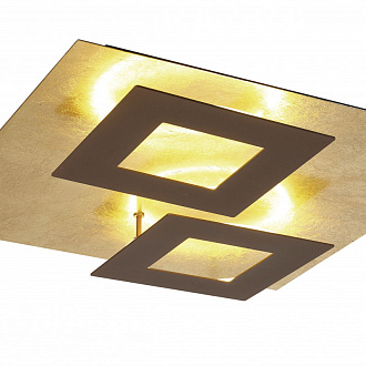 Светильник 50*50*7,7 см, LED *  48W, 3000К Mantra Dalia 8163, коричневый