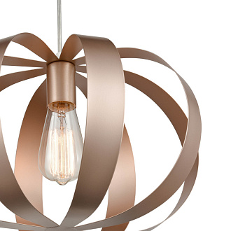 Подвесной светильник  38*154 см, 1*E27 розовое золото Vele Luce Ophir VL5324P21