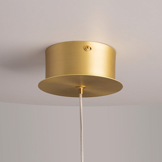 Подвесной светильник 20*20*333,1 см, LED, 7W, 3000К, Maytoni SPLASH MOD282PL-L8G3K золотой