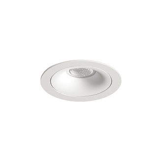 Светильник встраиваемый 10,6*10,6*4 см, вр 9,5 см, 1*GU10*50W, Denkirs Roto DK2120-WH, белый