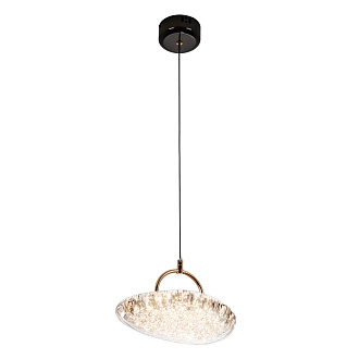Подвесной светильник 25*18*185 см, LED 8W, 3000 / 6000K, Черный, Золото MODESTYLE MS.2326.1
