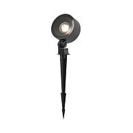 Грунтовый светильник 34 см, 18W, 3000K, Maytoni Core O495FL-L18B3K, черный